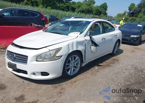 2010 Nissan Maxima 3.5 Sv z USA, uszkodzony, nr VIN 1N4AA5AP9AC840603